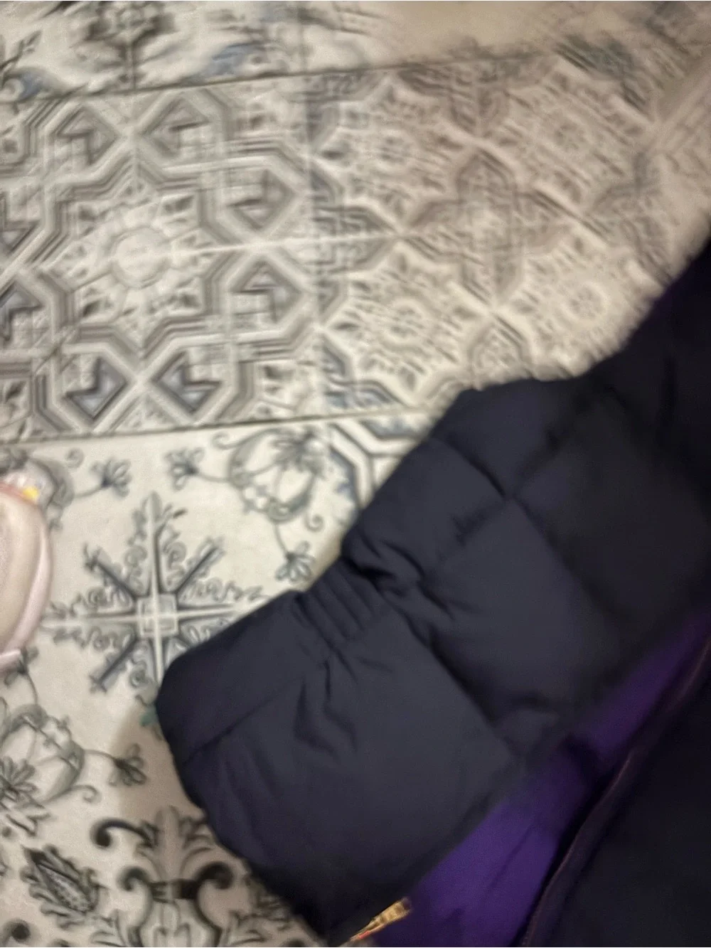 Ralph Lauren Purple Puffer Vest